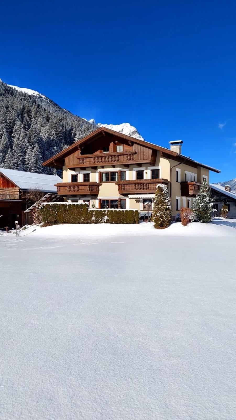 Apartament Haus Bergfreund St. Leonhard im Pitztal Zewnętrze zdjęcie